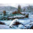 曾军 晨曦中的雪野 类别: 风景油画