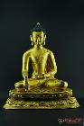 藏艺轩古玩艺术 铜 镏金释迦牟尼佛像 老物件 52公分
