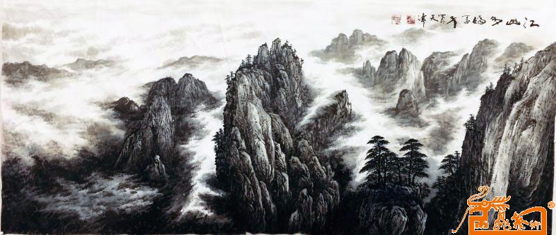 中国著名书画大师宁汉青-作品680-国画